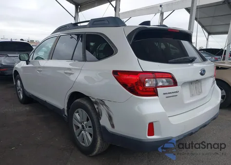 2016 Subaru Outback 2.5I Premium from USA, damaged, VIN 4S4BSAFC4G3216982